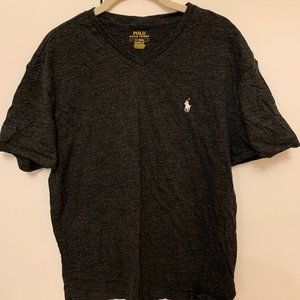 Polo Dark Blue V Neck T-Shirt (Size Medium)